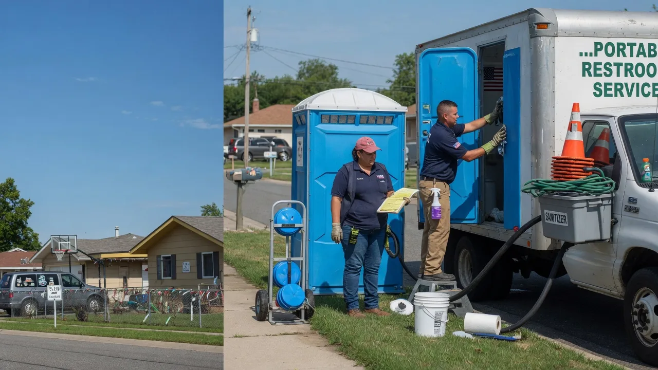 Portable Toilet Rental in Mccune, KS near me